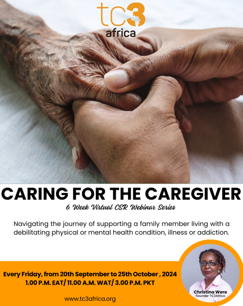 Caring for the caregiver CSR Poster