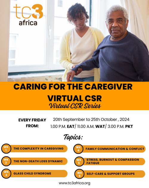 Caring for the caregiver TOPICS
